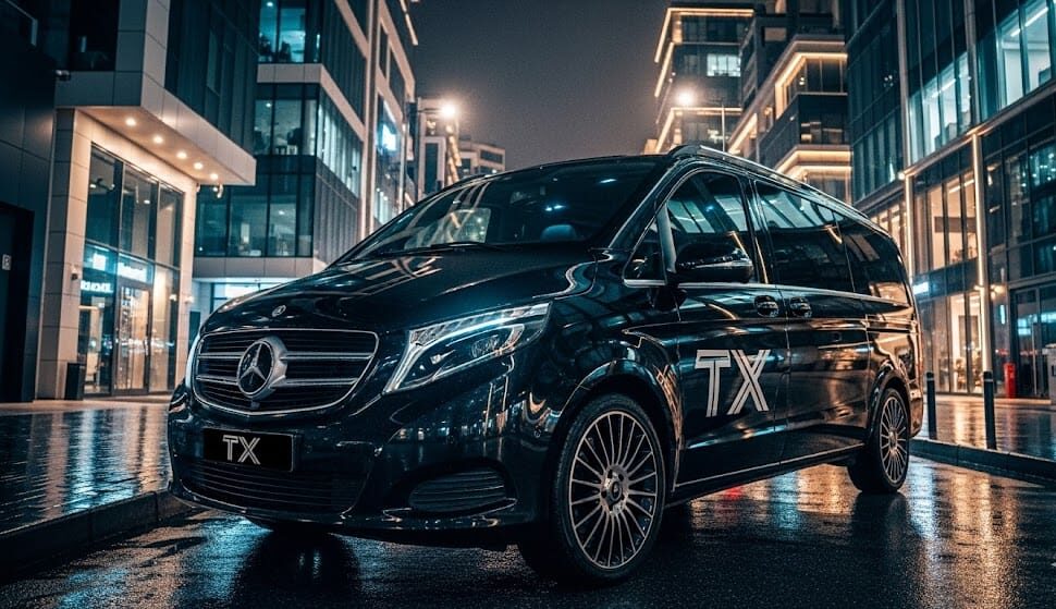 İzmir Adnan Menderes Havalimanı VIP transfer Mercedes Vito lüks araç kiralama